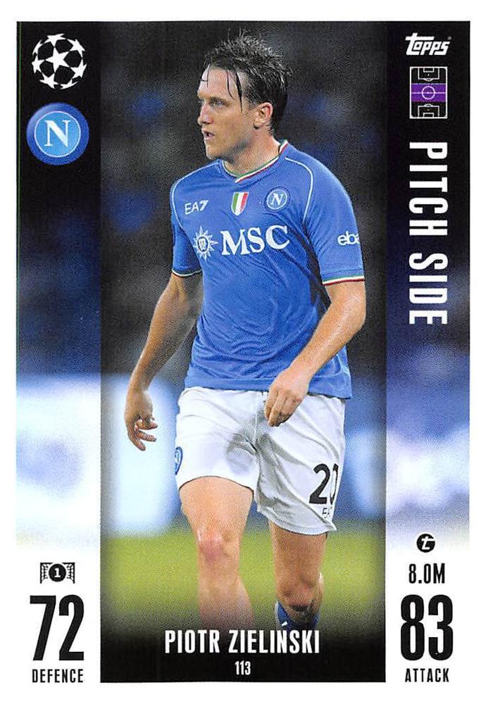 Piotr Zielinski 2023 Topps Match Attax UEFA Club Competitions Extra