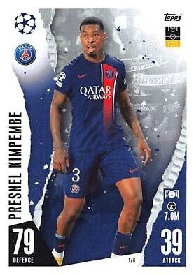 Presnel Kimpembe 2023 Topps Match Attax UEFA Club Competitions
