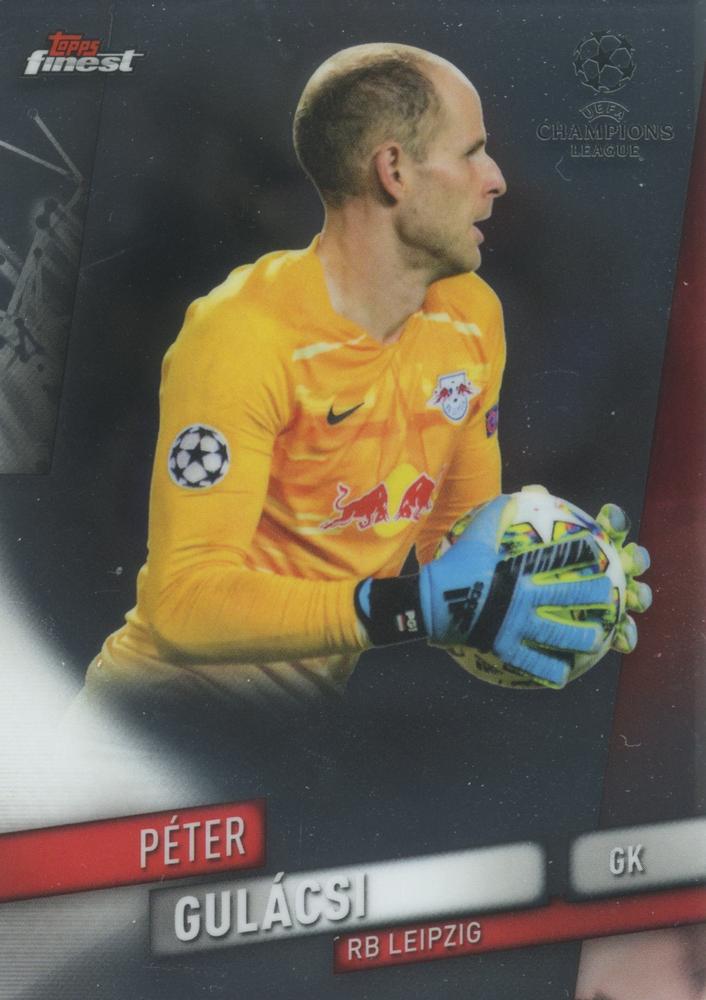 Péter Gulácsi 2019 Topps Finest UEFA 60