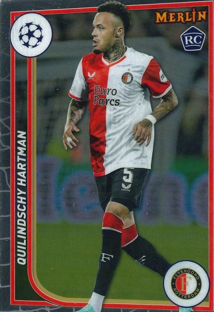 Quilindschy Hartman 2023 Topps Merlin UEFA Club Competitions