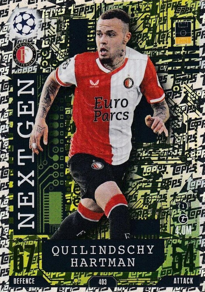 Quilindschy Hartman 2023 Topps Match Attax UEFA Club Competitions