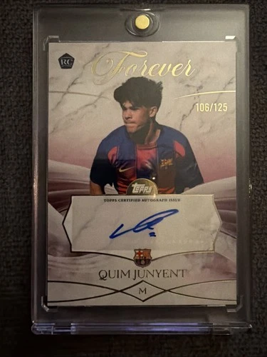 Quim Junyent 2026 Topps Barcelona Forever /125