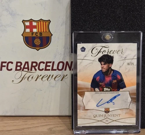 Quim Junyent 2025 Topps Barcelona Forever /25