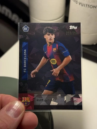 Quim Junyent 2025 Topps Barcelona Team Set /250
