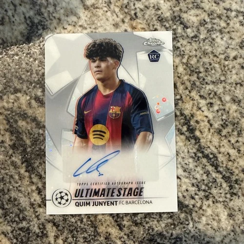 Quim Junyent 2025 Topps Chrome