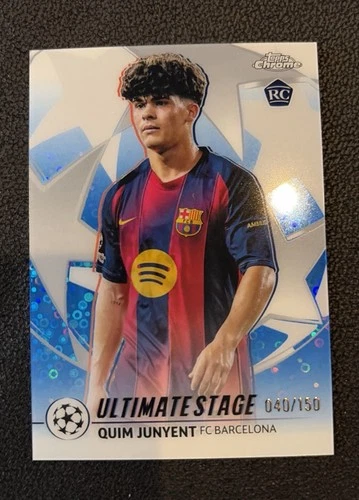 Quim Junyent 2025 Topps Chrome Blue /150
