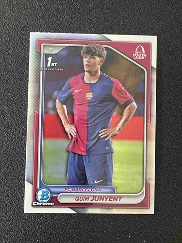 Quim Junyent 2024 Topps Cromo UEFA Juventud