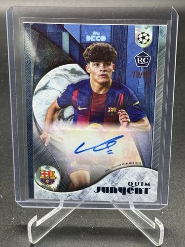 Quim Junyent 2025 Topps Deco Blue /99
