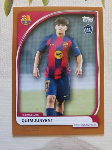 Quim Junyent 2025 Topps FC Barcelona /399