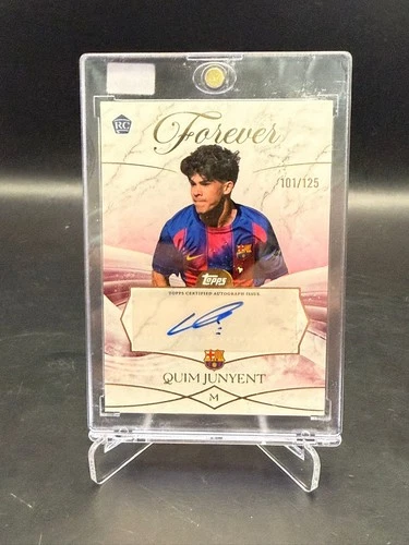 Quim Junyent 2025 Topps FC Barcelona Forever /125