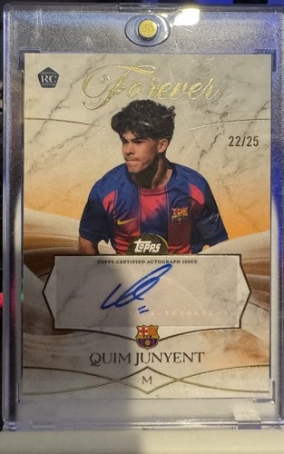 Quim Junyent 2026 Topps FC Barcelona Forever /25