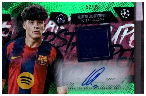 Quim Junyent 2025 Topps Flagship /99