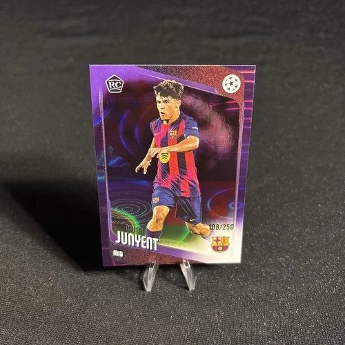 Quim Junyent 2025 Topps Flagship Purple /250