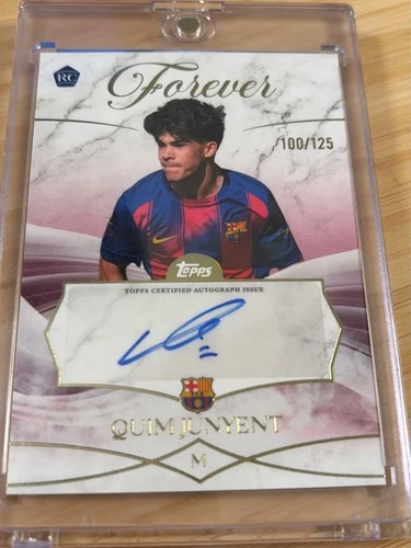 Quim Junyent 2025 Topps Forever /125
