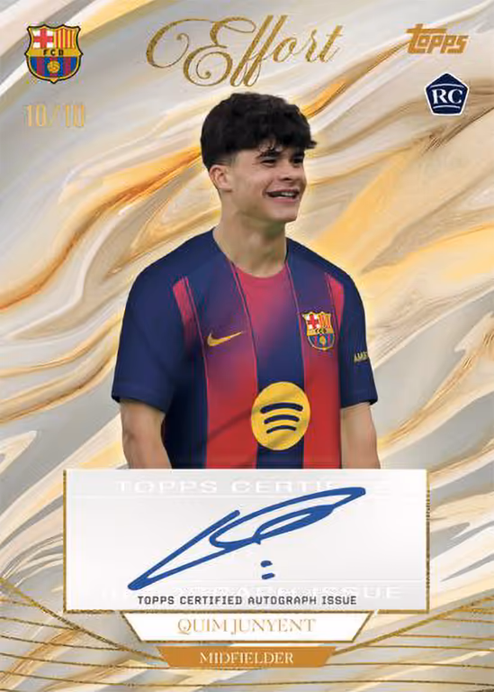 Quim Junyent 2024 Topps UEFA Club Competitions TC-29/25