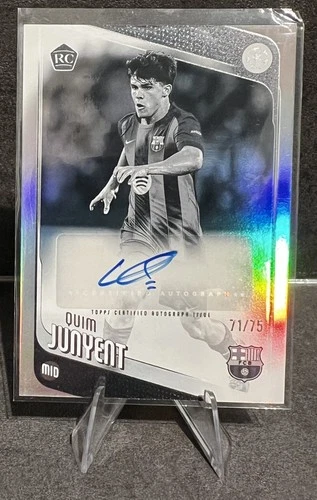Quim Junyent 2025 Topps UCC Black & White /75