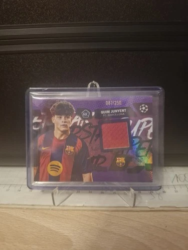 Quim Junyent 2025 Topps UCC Flagship 087/250