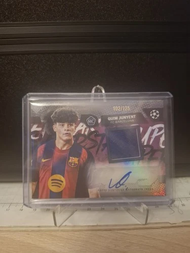 Quim Junyent 2025 Topps UCC Flagship /125
