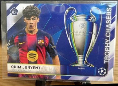 Quim Junyent 2025 Topps UCC Flagship 25/26
