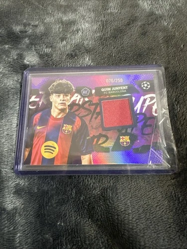 Quim Junyent 2025 Topps UCC Flagship 76/250