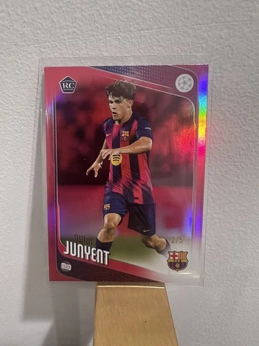 Quim Junyent 2025 Topps UEFA Club Competition /5