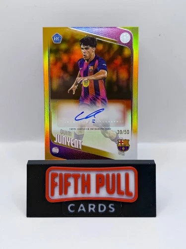 Quim Junyent 2025 Topps UEFA Club Competition /50