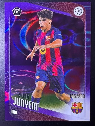 Quim Junyent 2025 Topps UEFA Club Competitions /250