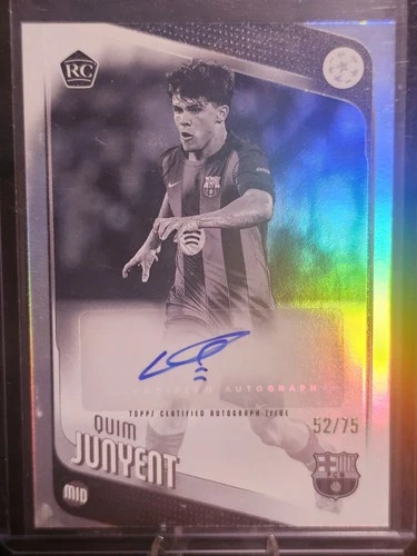 Quim Junyent 2025 Topps UEFA Club Competitions /75