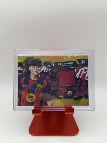 Quim Junyent 2025 Topps UEFA Gold Foil /50