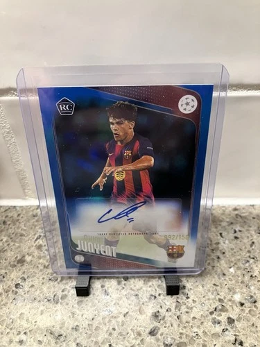 Quim Junyent 2025 Topps UEFA UCC Blue /150