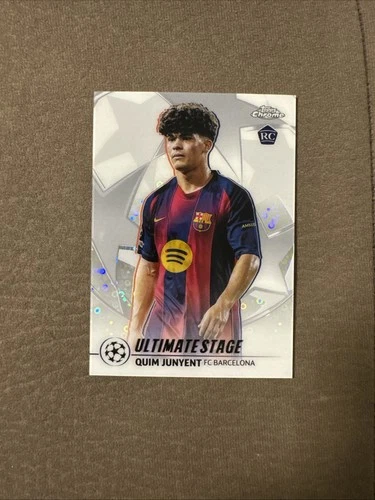 Quim Junyent 2025 Topps UEFA Ultimate Chrome