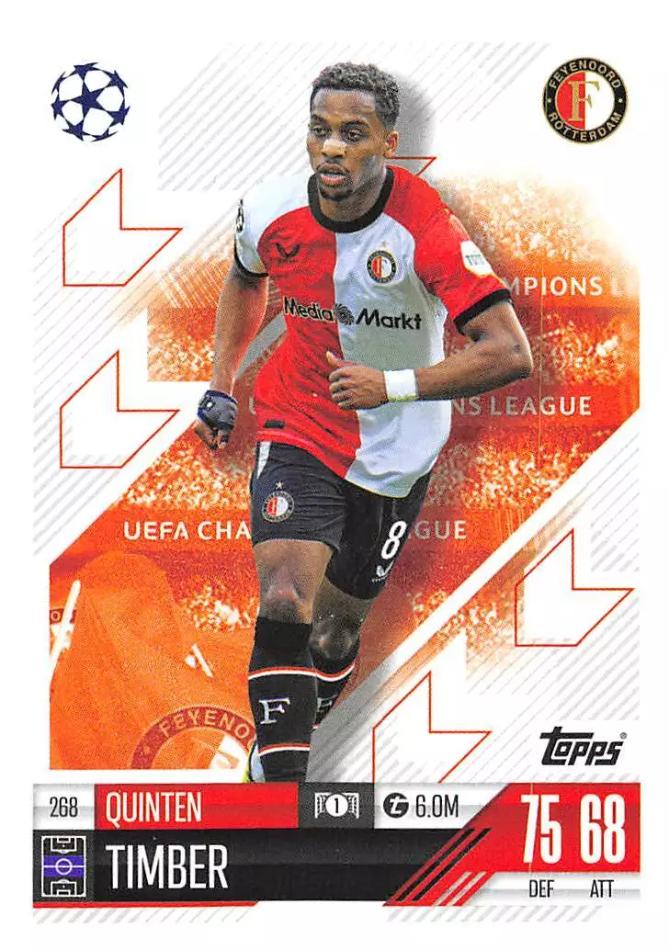Quinten Timber 2024 Topps Match Attax UEFA Club Competitions