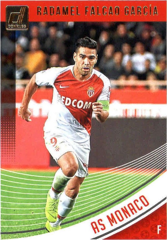 Radamel Falcao Garcia 2018 Panini Donruss Soccer 19