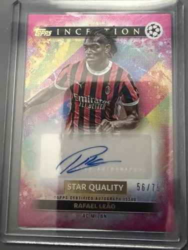 Rafa Leao 2024 Topps Inception /75
