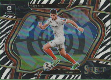 Rafa Mir 2022 Panini Select Zebra Prizm /25