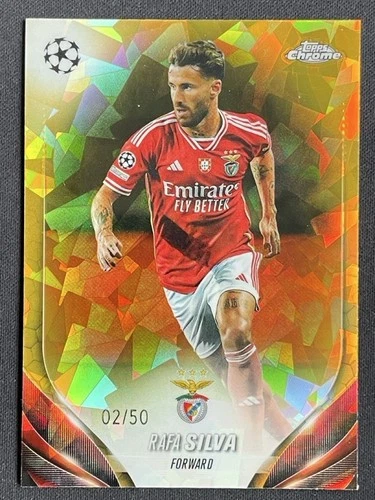 Rafa Silva 2023 Topps Chrome Gold Sapphire /50
