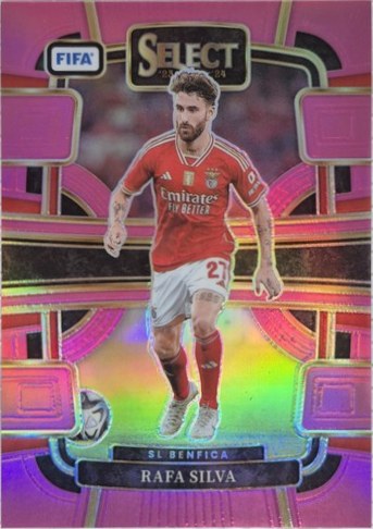 Rafa Silva Panini FIFA Select Pink Prizm /75