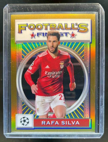 Rafa Silva 2021 Panini Finest Gold Refractor /50