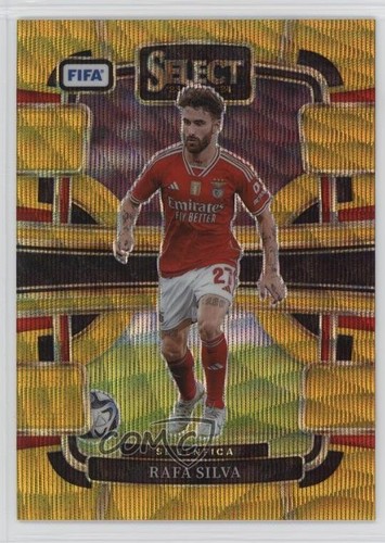 Rafa Silva 2023 Panini Select FIFA Gold Wave Prizm /10