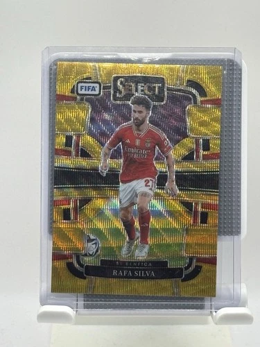 Rafa Silva 2023 Panini Select Gold Wave Prizm /10