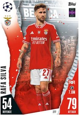 Rafa Silva 2023 Topps Match Attax UEFA Club Competitions