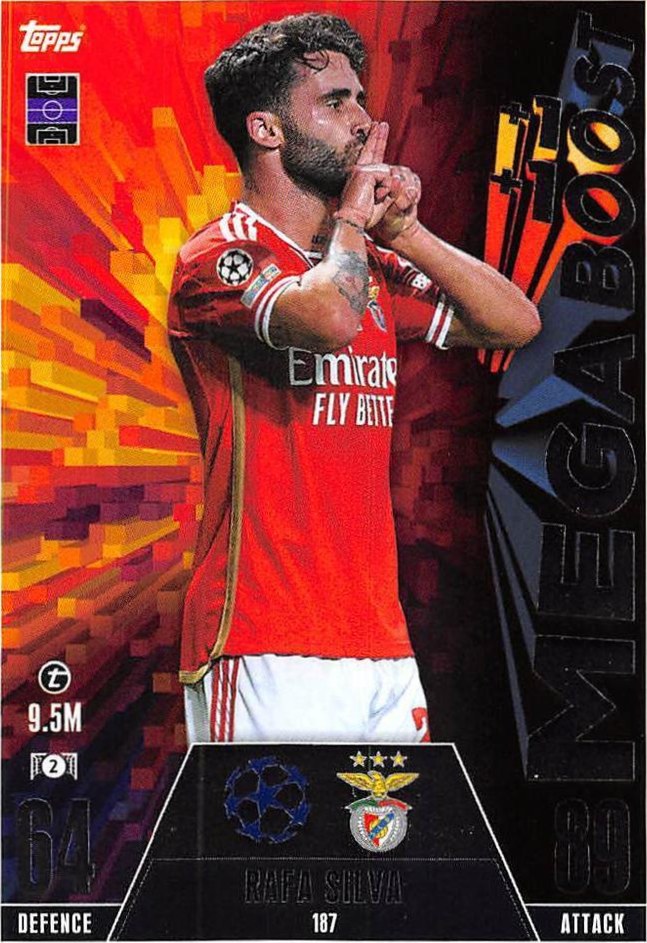 Rafa Silva 2023 Topps Match Attax UEFA Club Competitions Extra