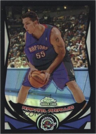 Rafael Araujo 2004 Topps Chrome Black Refractor /500