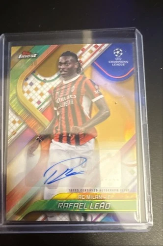 Rafael Leao 2024 Topps Finest Gold