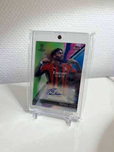 Rafael Leao 2021 Topps Finest Neon Green /99