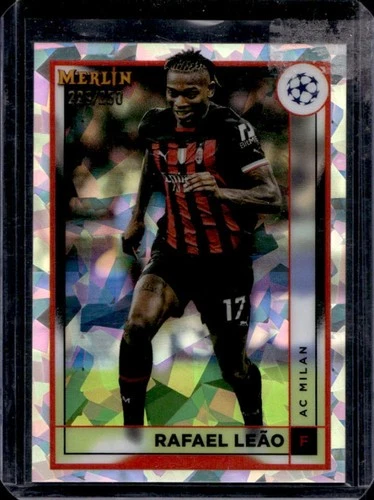Rafael Leao 2022 Topps Merlin Chrome Atomic Refractor /250
