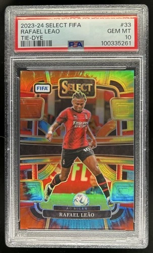 Rafael Leao 2023 Panini Select Tie Dye Prizm /30