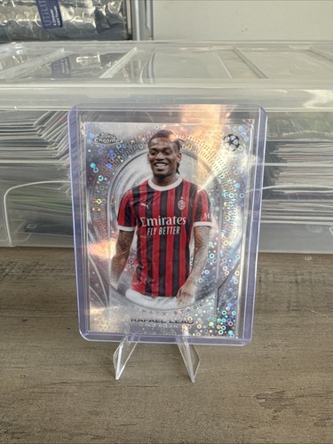 Rafael Leao 2024 Topps UEFA Club Competitions Chrome