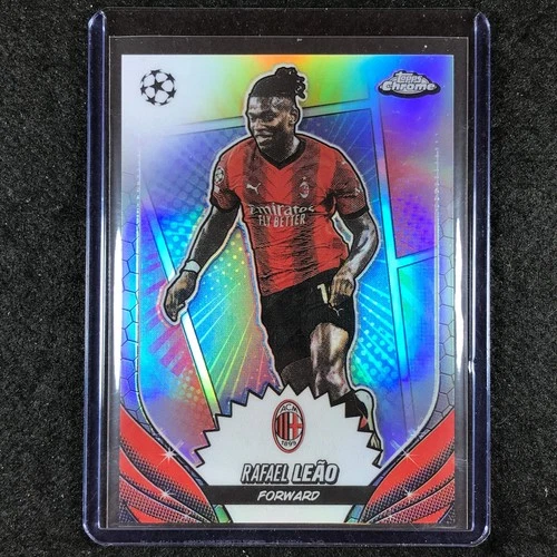 Rafael Leão 2023 Topps Chrome UEFA Club Comp #13