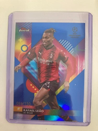 Rafael Leão 2024 Topps Finest Unknown Color 86/150